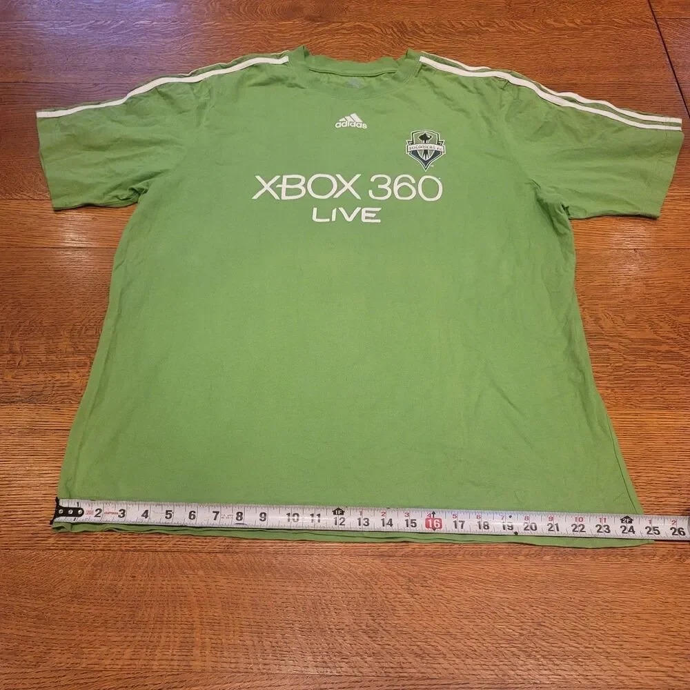 Adidas Seattle Sounders FC 2009 T-Shirt Xbox 360 Live Size XL Peter Vagenas 8